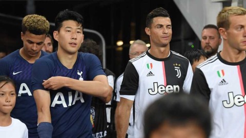 国际冠军杯经典之战：尤文图斯二比三热刺，C罗破门凯恩绝杀