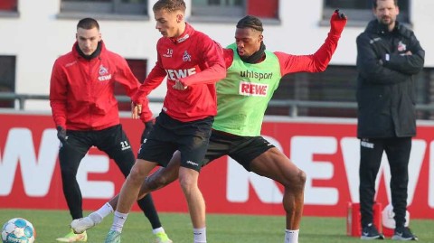 决战前夜的专注与决心科隆队训练现场直击