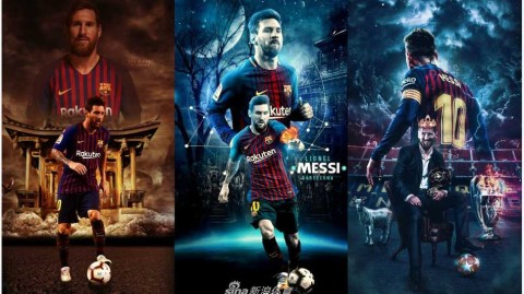 球王降临！珍藏梅西绿荫传奇高清壁纸