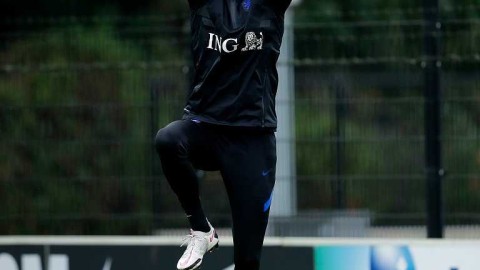 橙衣军团严阵以待 荷兰国家队欧国联赛前最后一练