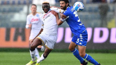 意甲绿茵场爆冷之夜 恩波利力斩劲旅荡气回肠