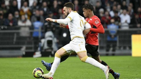 法甲巅峰对决雷恩主场不敌尼斯客场凯旋