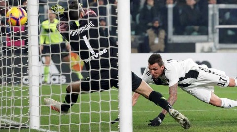 意甲国家德比：尤文图斯主场一球小胜国际米兰，克里斯蒂亚诺·罗纳尔多倒钩制胜