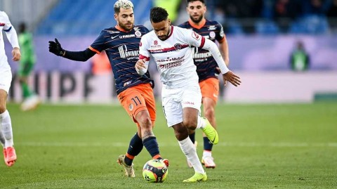 法甲第17轮：蒙彼利埃主场小胜克莱蒙，新星瓦希一击制胜