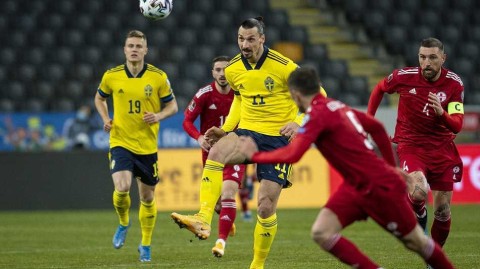 神塔归来！三十九岁伊布天钩助攻，瑞典队世预赛主场气走格鲁吉亚