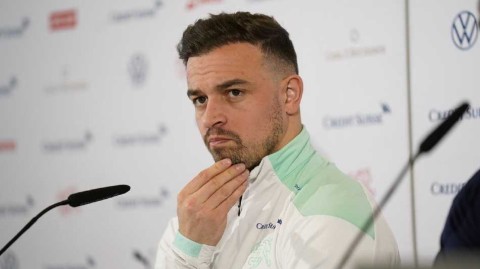 瑞士军刀出鞘卡塔尔世界杯附加赛前训练发布会直击