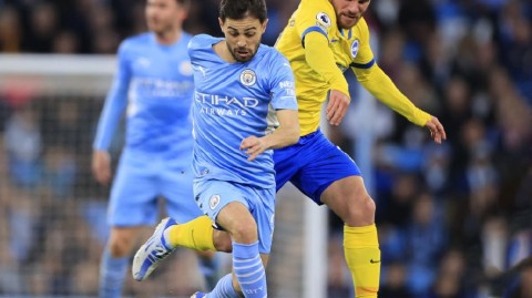 葡萄牙中场创纪录之夜闪耀伊蒂哈德