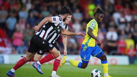 英联杯赛场红森林轻取格里姆斯比晋级下一轮