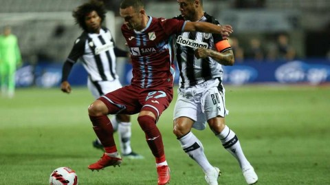 欧会杯附加赛首回合：塞萨洛尼基主场遭里耶卡顽强逼平