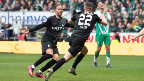 绿茵烽火逆转夜 弗赖堡客胜不莱梅