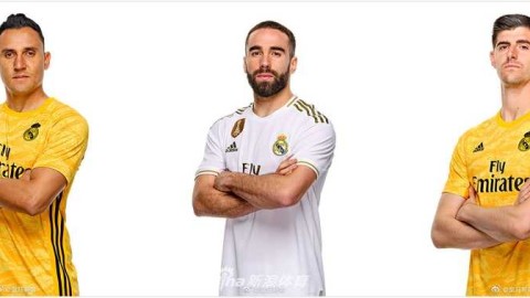 皇家马德里新赛季球衣定妆照惊艳亮相