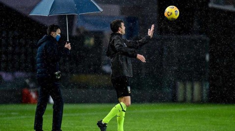 滂沱大雨阻断意甲对决 乌迪内斯与亚特兰大战役因积水延期
