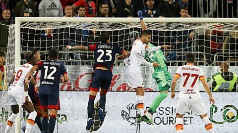 撒丁岛午夜惊魂：罗马连入两球演绎神奇大逆转