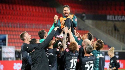 海登海默激战不莱梅，德甲活化石保级成功