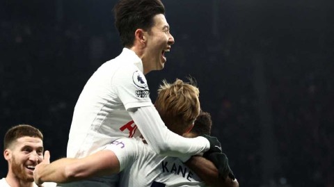 孙兴慜英超经典时刻荣耀追平传奇