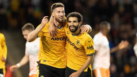 狼队五球横扫布莱克浦 青春风暴席卷莫利纽