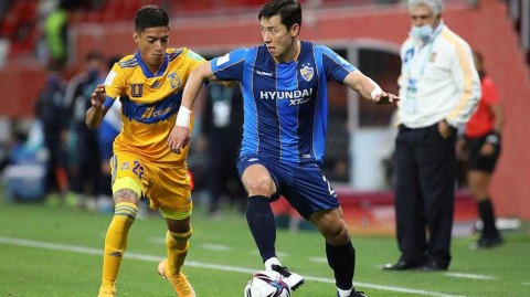 墨西哥老虎逆转气走蔚山现代 吉尼亚克梅开二度闪耀世俱杯