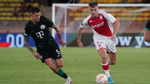 摩纳哥主场饮恨费伦茨瓦罗斯绝杀奏凯