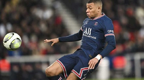 姆巴佩独造五球主宰赛场 神勇表现领跑双榜