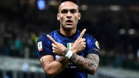 劳塔罗十九球领跑国米射手榜