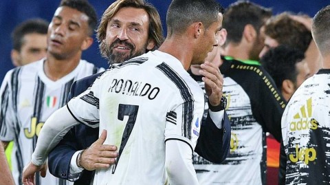 意甲焦点战：罗马城上演进球大战，C罗逆境双响救主，十人尤文惊险战平罗马