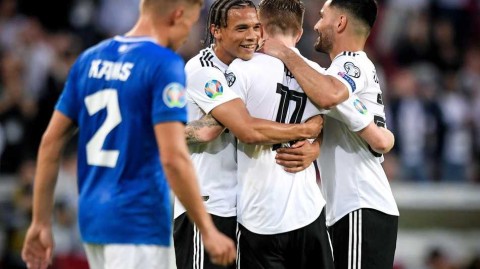 日耳曼战车轻取爱沙尼亚 罗伊斯进球引领团队胜利