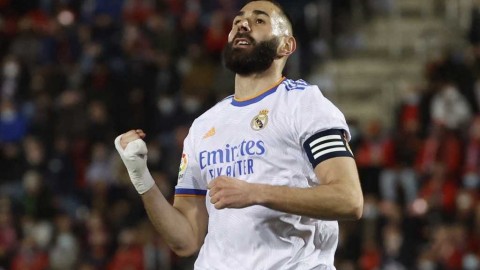 皇马客场三球完胜马洛卡 本泽马独造三球闪耀全场