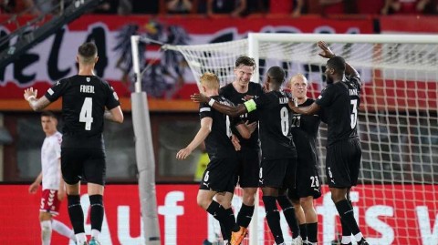 欧国联维城鏖战丹麦绝杀奥地利