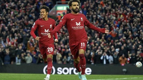 红军安菲尔德力斩蓝月 萨拉赫一击定乾坤