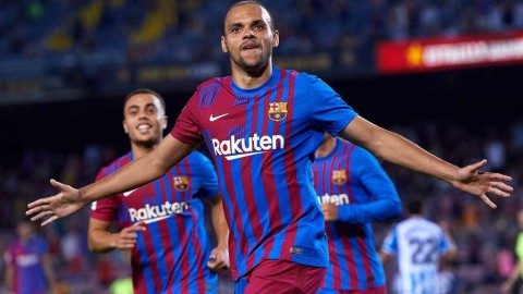 布莱斯维特两射一传闪耀诺坎普，巴萨后梅西时代首战4-2力克皇家社会