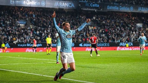 塞尔塔鏖战巴斯克雄狮 阿斯帕斯一锤定音定乾坤