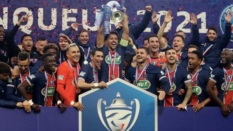 法兰西的荣耀之夜：姆巴佩传射建功，巴黎圣日耳曼豪取法国杯第十四冠