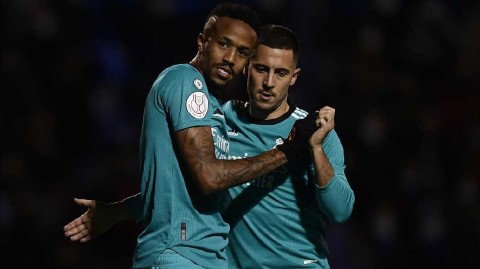 国王杯复仇之战皇马客胜晋级 阿扎尔助攻替补双星闪耀