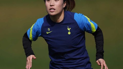 热刺女足训练场上闪耀的亚洲杯冠军之星