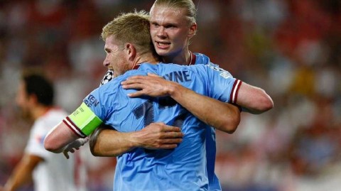 塞维利亚城下签曼城四球大捷