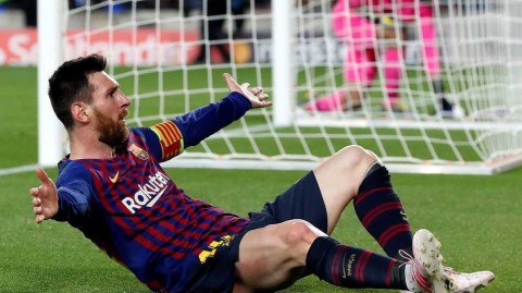 梅西主宰诺坎普之夜，苏亚雷斯弑旧主，巴萨三球大胜利物浦