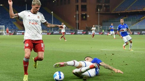 意大利杯惊魂夜：水手绝地反击，桑普多利亚3-2逆转亚历山德里亚