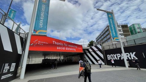 欧洲杯前夜的温布利：静待“足球回家”的梦幻剧场