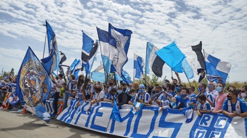 西班牙人重返西甲 球迷狂欢盛典