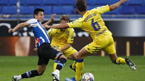 武磊首发屡造险，德托马斯一剑封喉，西班牙人小胜阿尔科孔登顶西乙