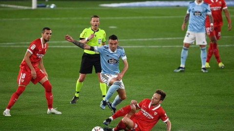 巴莱多斯盛夏夜狂欢，七球激战塞维利亚客场险胜塞尔塔