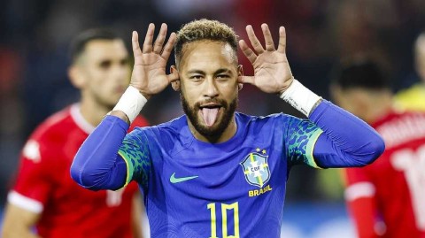 桑巴军团友谊赛狂胜突尼斯 内马尔点射破门展锋芒