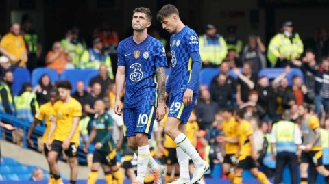 卢卡库双响难救主狼队补时绝平切尔西痛失好局