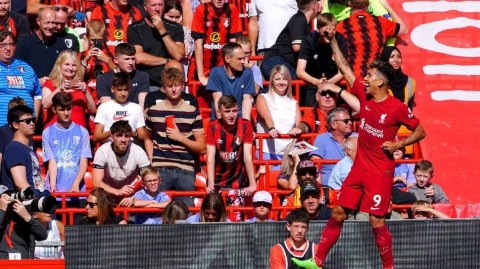 红军九弹轰樱桃 安菲尔德之夜创纪录狂胜