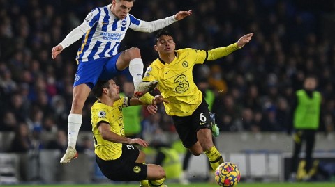 英超赛场蓝军受挫海鸥翱翔 齐耶赫世界波难阻切尔西四轮不胜