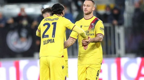 意甲焦点：博洛尼亚客胜利古里亚海湾，阿瑙托维奇点射一剑封喉