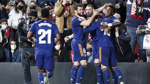 威尼修斯灵动妙传助本泽马一剑封喉 皇马客场险胜稳踞西甲榜首