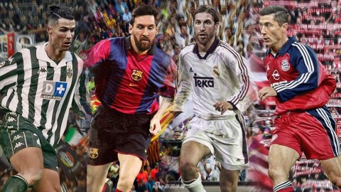 时光倒流七十年：当姆巴佩穿上巴黎极简主义，哈兰德身披拜仁复古荣耀