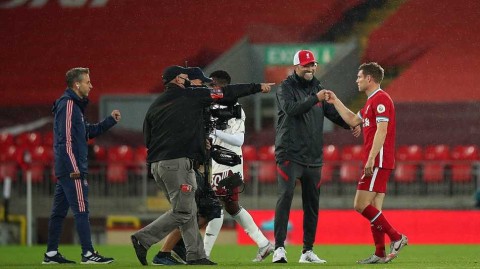 红军安菲尔德上演逆转好戏，利物浦三球击退阿森纳豪取三连胜