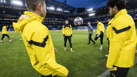 多特蒙德伦敦千镑时租场地备战切尔西关键战